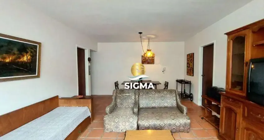 Apartamento com 3 dormitórios (1 suíte) à venda - enseada - guarujá/sp.