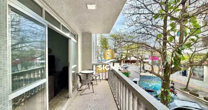 Apartamento com 2 dormitórios à venda, 98 m² por r$ 477.000 - pitangueiras - guarujá/sp