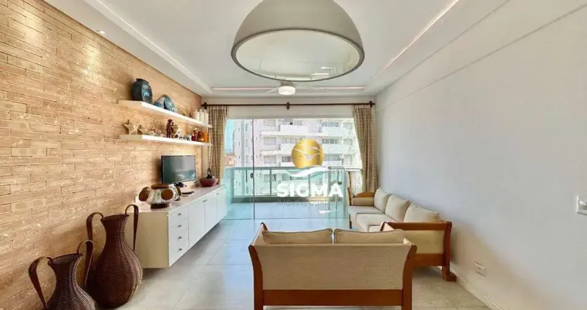 Apartamento com 3 dormitórios sendo 1 suíte  à venda, 90 m² por r$ 689.000 - jardim astúrias - guarujá/sp.