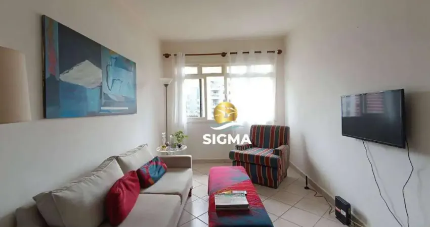 Apartamento com 1 suíte à venda, 50 m² por r$ 250.000 - enseada - guarujá/sp