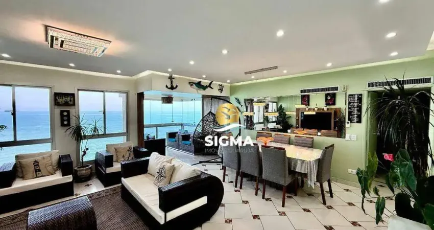 Apartamento com 3 quartos sendo 1 suíte à venda, 129 m² por r$ 850.000 - pitangueiras - guarujá/sp.