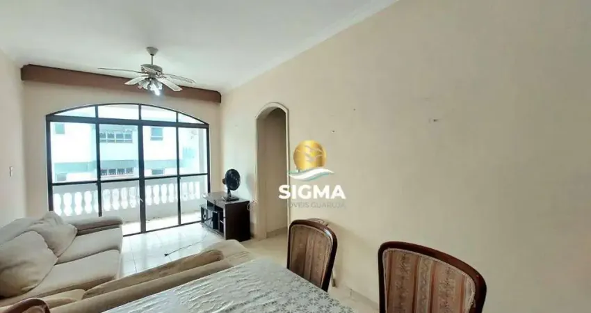 Apartamento com 2 dormitórios à venda, 82 m² por r$ 350.000,00 - enseada - guarujá/sp