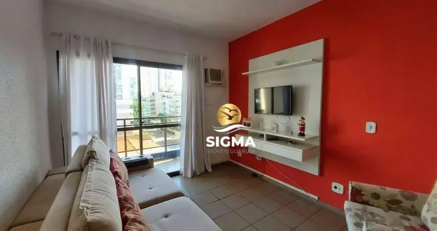 Apartamento com 3 dormitórios (1 suíte) à venda - enseada - guarujá/sp.
