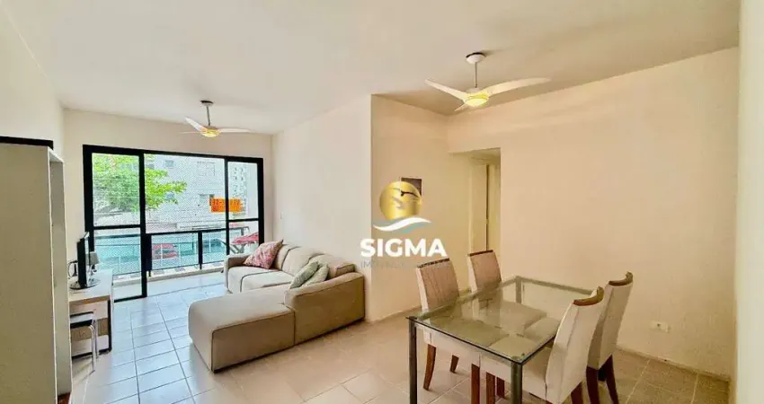 Apartamento com 3 quartos sendo 1 suíte à venda, 93 m² por r$ 480.000 - jardim astúrias - guarujá/sp