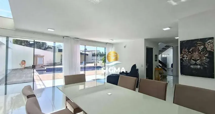 Casa com 5 dormitórios à venda, 415 m² por r$ 3.800.000,00 - enseada - guarujá/sp
