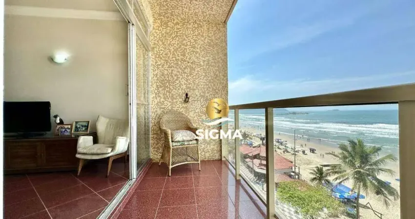 Apartamento com 3 dormitórios à venda, 115 m² por r$ 850.000,00 - pitangueiras - guarujá/sp