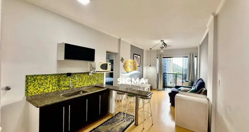 Apartamento com 2 quartos sendo 1 suíte à venda, 80 m² Tombo - Guarujá/SP.