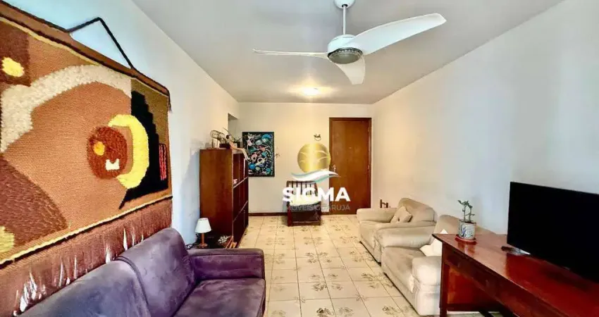 Apartamento com 2 dormitórios à venda, 88 m² por r$ 430.000,00 - pitangueiras - guarujá/sp