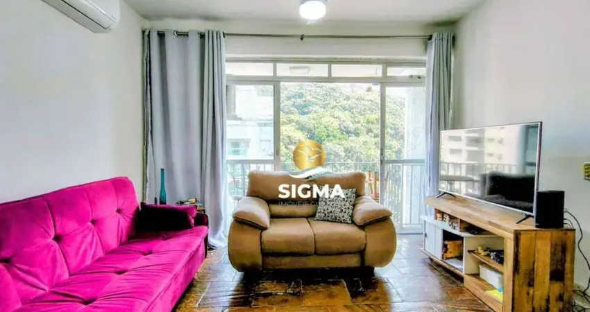 Apartamento com 3 dormitórios à venda, 100 m² por r$ 550.000 - pitangueiras - guarujá/sp.