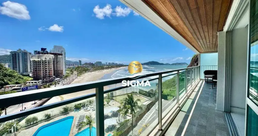 Apartamento com 3 dormitórios à venda, 165 m² por R$ 1.400.000,00 - Pitangueiras - Guarujá/SP