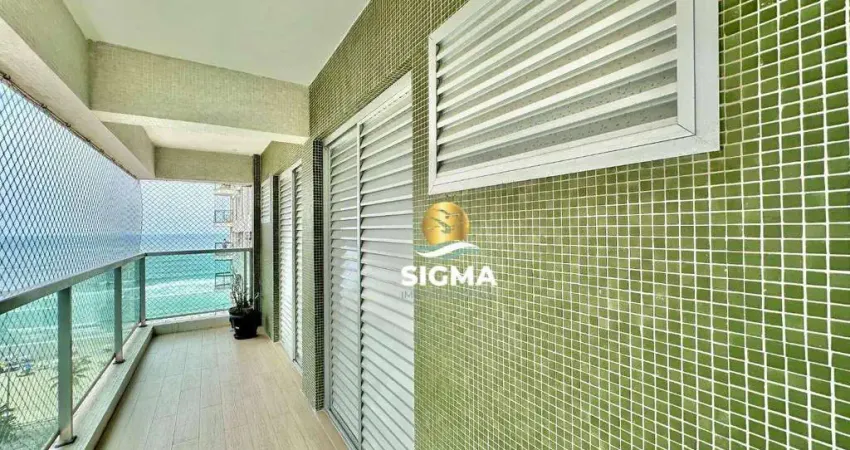 Apartamento com 4 dormitórios à venda, 140 m² por r$ 1.300.000,00 - pitangueiras - guarujá/sp