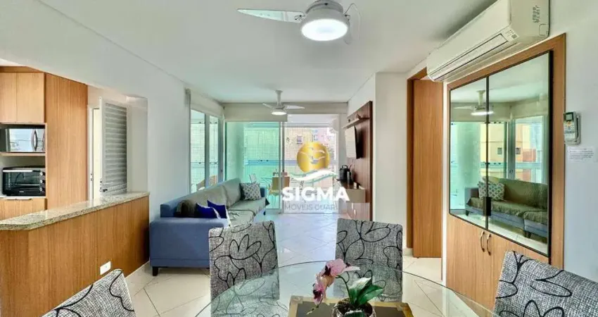 Apartamento com 3 suítes à venda, 130 m² por r$ 870.000 - enseada - guarujá/sp