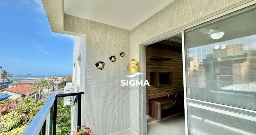 Apartamento com 3 dormitórios sendo 2 suítes à venda, 90 m² por r$ 480.000 - enseada - guarujá/sp.