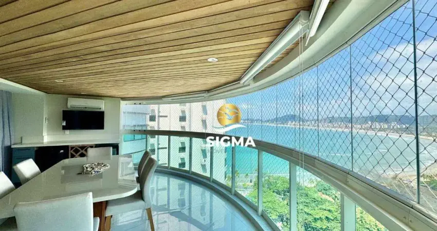 Apartamento com 4 Suítes à venda, 224 m² por R$ 4.200.000 - Enseada - Guarujá/SP.
