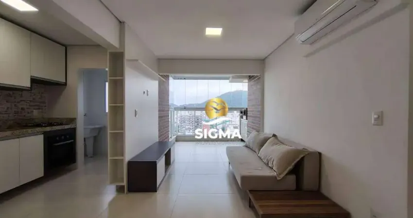 Apartamento com 2 dormitórios à venda, 67 m² por R$ 615.000,00 - Praia da Enseada - Guarujá/SP