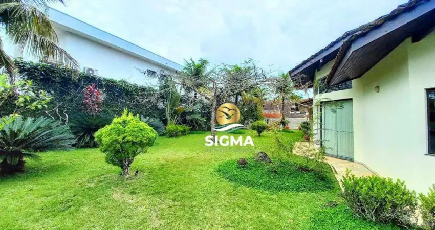 Casa com 1 dormitório à venda, 200 m² por r$ 2.100.000,00 - jardim acapulco - guarujá/sp