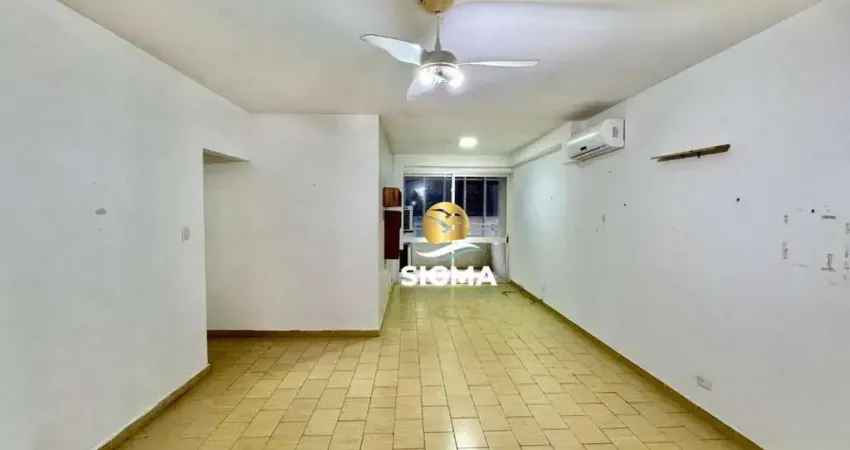 Apartamento com 2 dormitórios, 104 m² - venda por r$ 430.000,00 ou aluguel por r$ 3.500,00/mês - pitangueiras - guarujá/sp