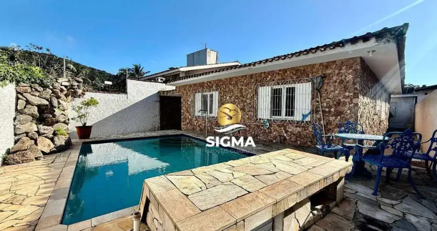 Casa com 4 dormitórios à venda, 170 m² por r$ 849.000,00 - jardim guaiuba - guarujá/sp