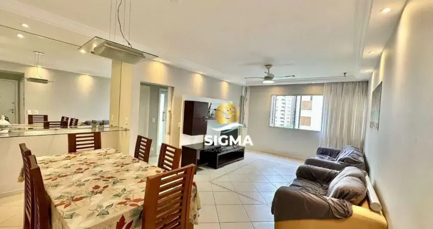 Apartamento com 2 Dormitórios Sendo 1 Suíte à venda, 90 m² por R$ 530.000 - Pitangueiras - Guarujá/SP.