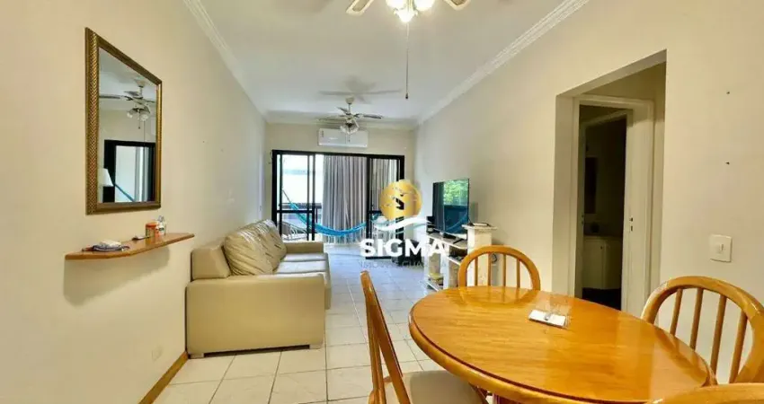 Apartamento com 2 quartos sendo 1 suíte à venda, 83 m² por R$ 530.000 - Pitangueiras - Guarujá/SP.