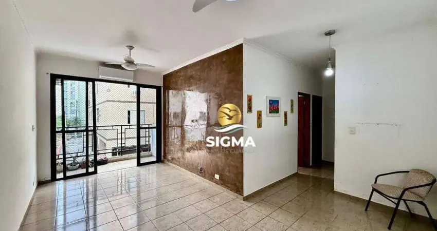 Apartamento com 3 quartos sendo 1 suíte à venda, 90 m² por R$ 430.000 - Jardim Astúrias - Guarujá/SP.