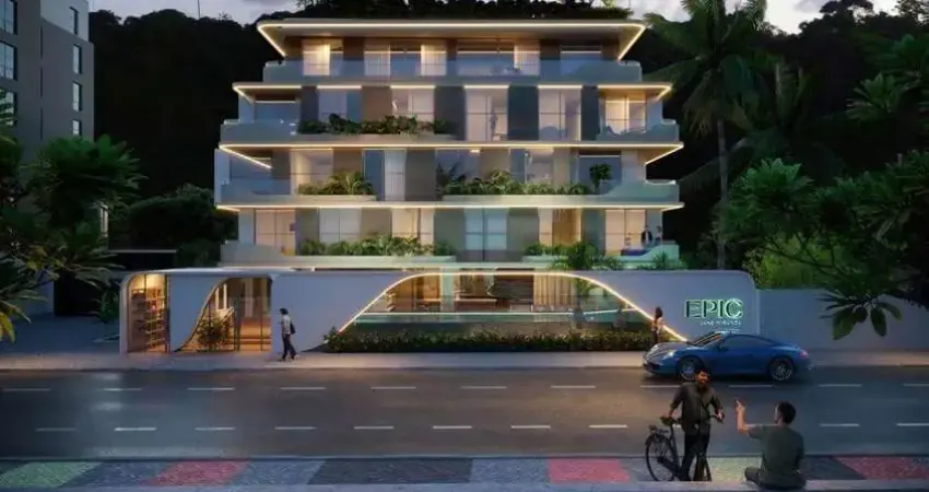 Apartamento garden à venda em joão pessoa, cabo branco, com 1 quarto, 46,13m²