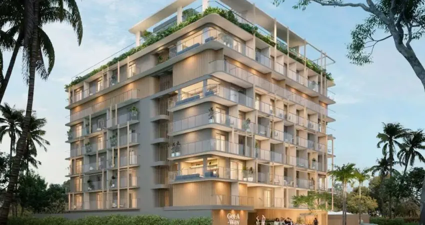 Apartamento garden à venda em joão pessoa, tambaú, com 1 quarto, 33,12m²
