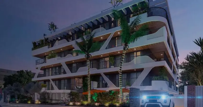 Apartamento garden à venda em joão pessoa, bessa, com 1 quarto, 48,21m²