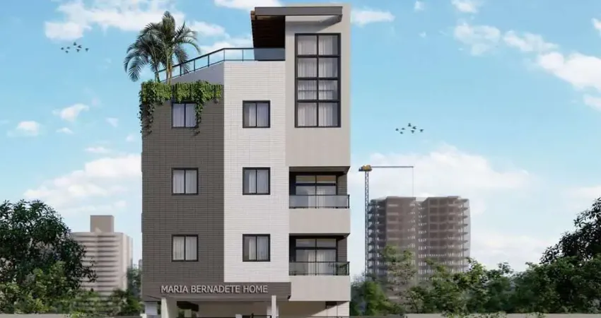 Apartamento à venda em joão pessoa, bancários, com 3 quartos, 64,95m²