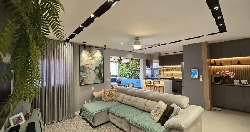 Apartamento bravie mobiliado com muito bom gosto com 2 suítes jd. aclimação