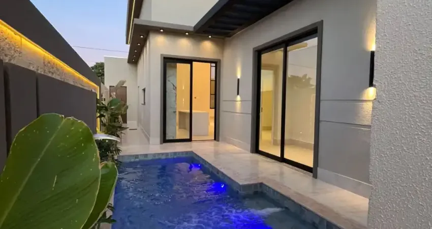 Casa no belvedere ii, com 3 suítes,  persianas e portas automatizadas!
