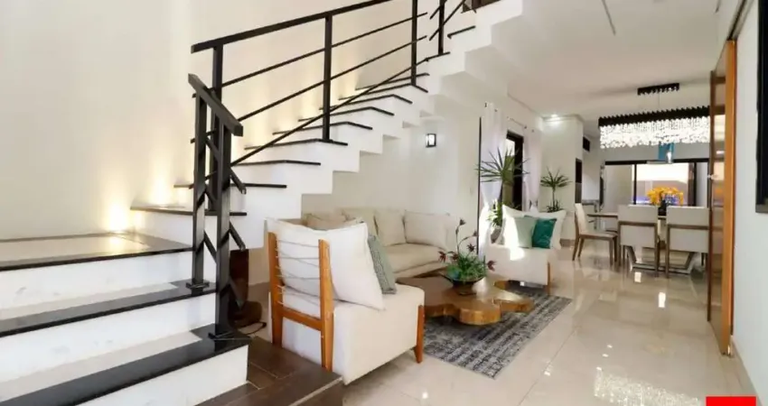 Casa à venda no Residencial Mac Knight em Santa Bárbara d'Oeste com 3 quartos (3 suítes) e 4 vagas de garagem