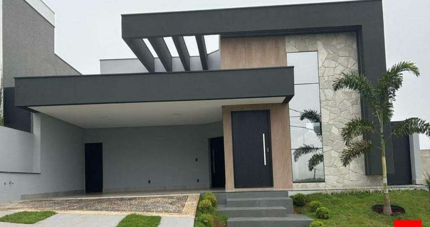Casa à venda no Residencial Mac Knight em Santa Bárbara d'Oeste com 3 quartos (3 suítes) e 3 vagas de garagem