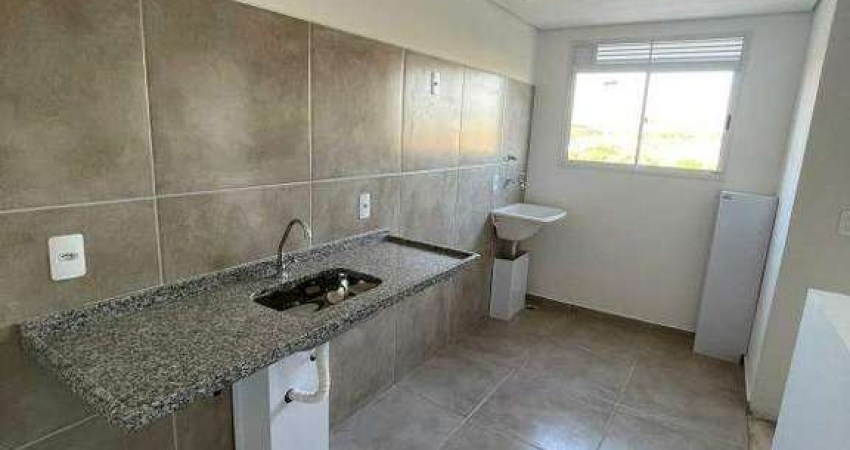 Apartamento á venda no Residencial Portal dos Ipês em Santa Bárbara d'Oeste com 2 quartos (1 suítes) e 2 vagas de garagem