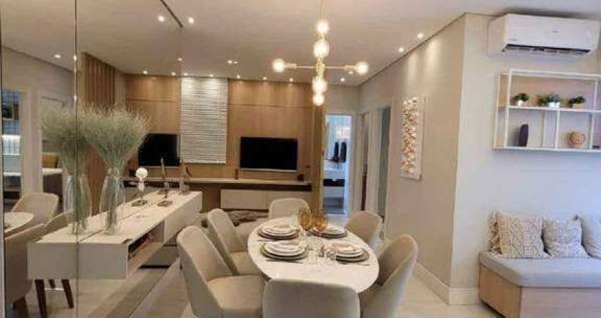 Apartamento à venda no InLife Residence em Santa Bárbara d'Oeste com 3 quartos (1 suíte) e 2 vagas de garagem