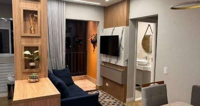 Apartamento à venda no Condomínio Madrepérola em Santa Bárbara d'Oeste com 2 quartos (1 suíte) e 1 vaga de garagem