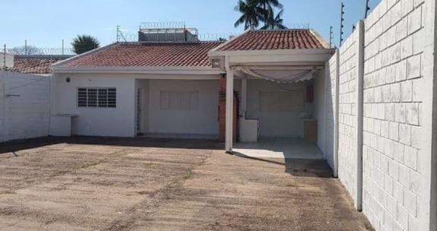 Casa comercial para locação com 2 quartos no Jardim Panambi em Santa Barbara d´Oeste.