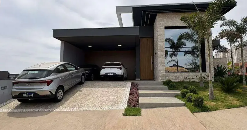 Casa à venda no condomínio residencial jardim vitória em nova odessa com 3 suítes e 3 vagas de garagem
