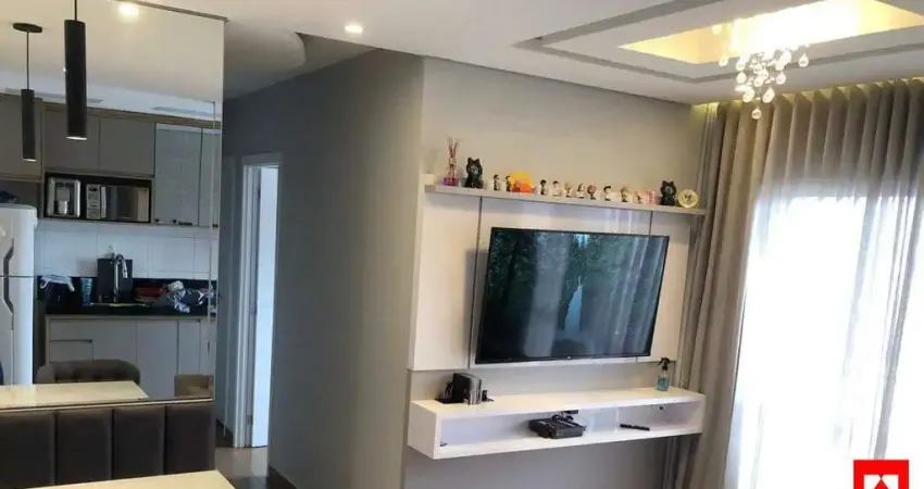 Apartamento à venda no condomínio kairós em santa bárbara d'oeste com 2 quartos (1 suíte) e 2 vagas de garagem