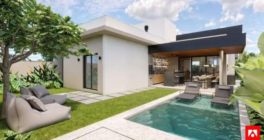 Casa à venda no condomínio vista jardim em nova odessa com 3 suítes e 4 vagas de garagem