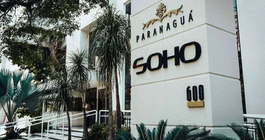 Ed. Paranaguá Soho - Apartamento para locação com 1 suíte, 1 vaga -  Centro, Londrina, PR