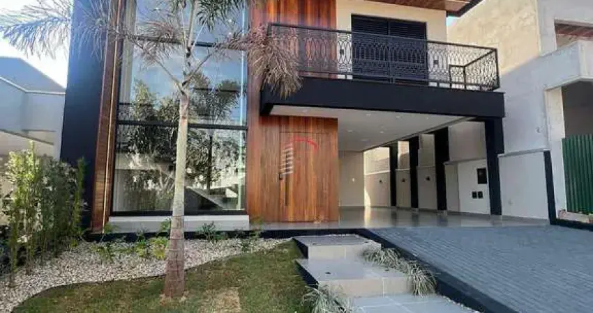 Casa em condominio com 4 suítes, 4 vagas, 208m² - Tauá - Araçari.
