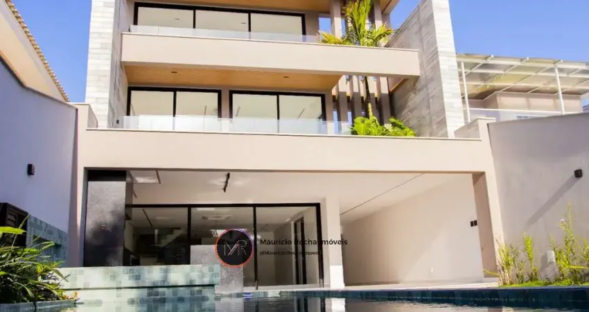 Imperdível casa de alto padrão no recreio dos bandeirantes, rio de janeiro - 4 quartos, 4 suítes, 2 salas, 7 banheiros, 3 vagas, 450m².