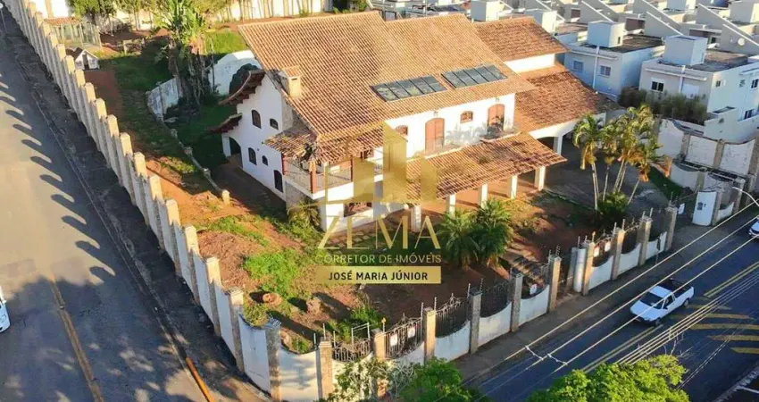 Sobrado 2400 m2, 950 m2 constr., piscina, adega, salão festas, alto padrão