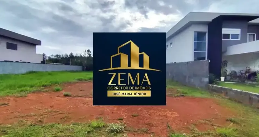 Terreno condomínio 646 m2, plano, alto padrão, portaria 24h. guararema