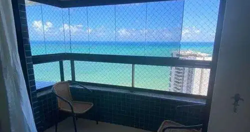 Belíssima vista para o mar. Andar super alto, bem ventilado, mobiliado completo.