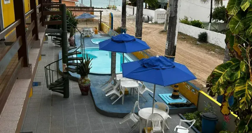 Pousada INTEIRA mobiliada | 12 apartamentos | beira mar de ITAMARACÁ | piscina | boa rentabilidade.