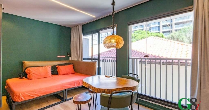 Apartamento com 1 quarto à venda na Rua Alves Guimarães, 105, Pinheiros, São Paulo
