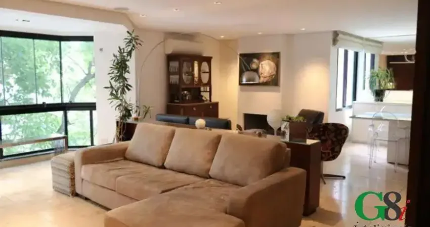 Apartamento com 4 quartos à venda na Avenida Ibijaú, 191, Moema, São Paulo