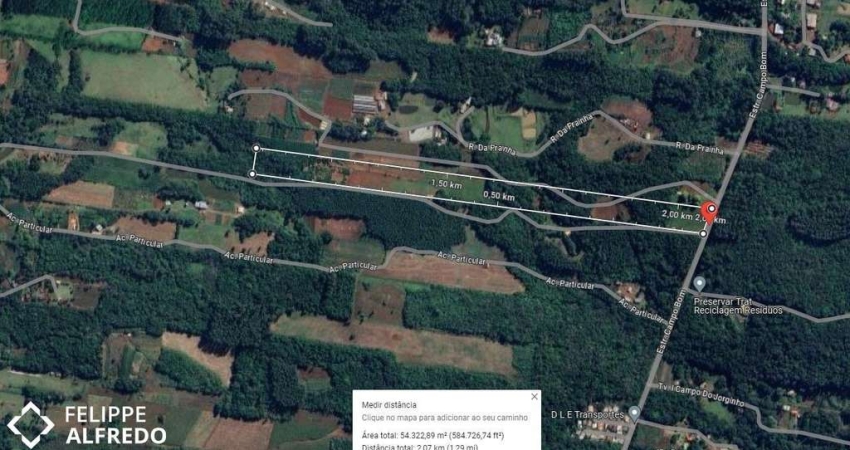 Terreno comercial à venda na Estrada Campo Bom, 2035, Zona Rural, Dois Irmãos